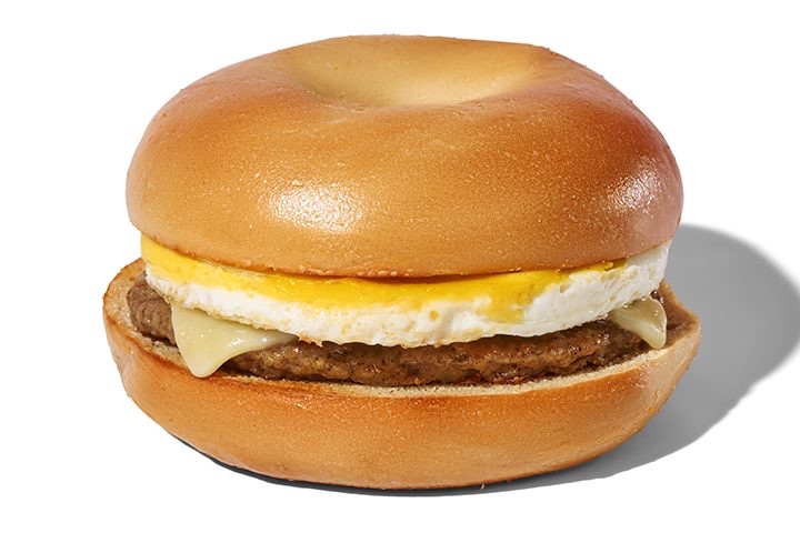 SAUSAGE EGG & CHEESE BAGEL